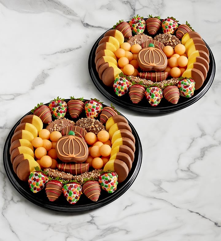 Perfectly Plated™ Fall Dipped Fruit Platter