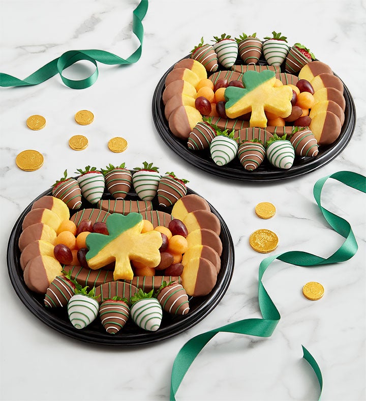 Perfectly Plated™ St. Pat's Dipped Fruit Platter