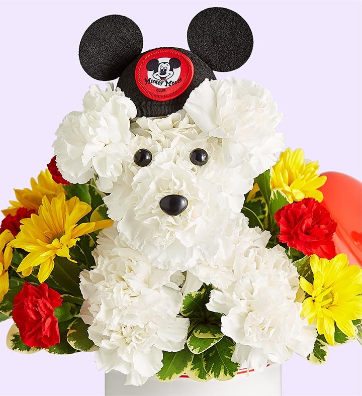Disney Mickey Mouse and Friends Cookie Jar | Flowers | Flower