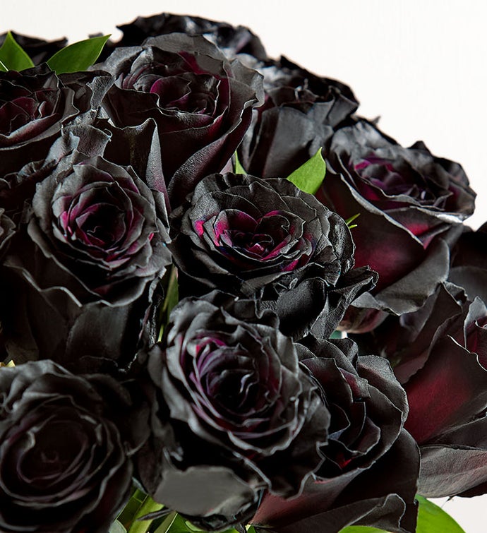 New Moon Black Roses™ with Chocolate