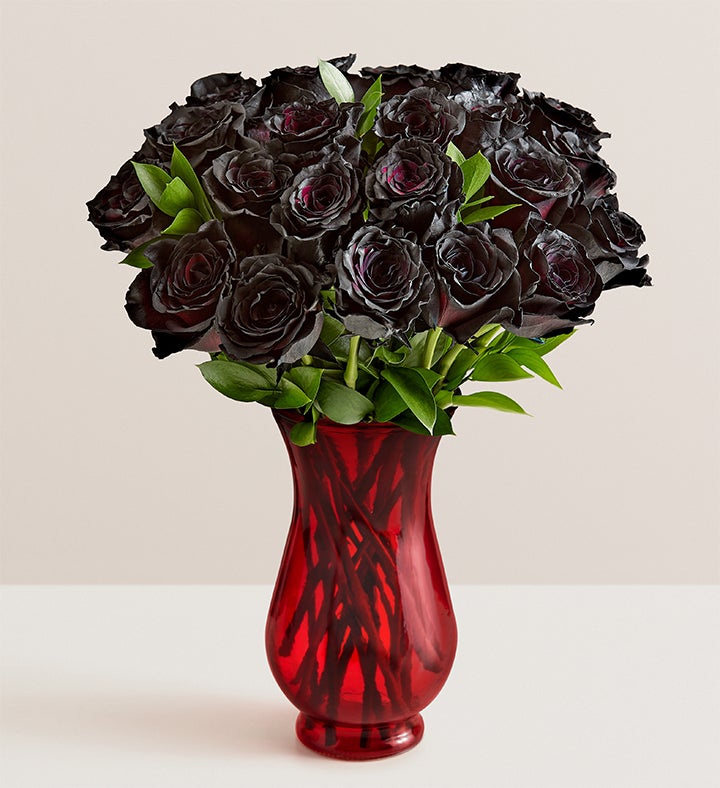 Midnight Romance Black Roses