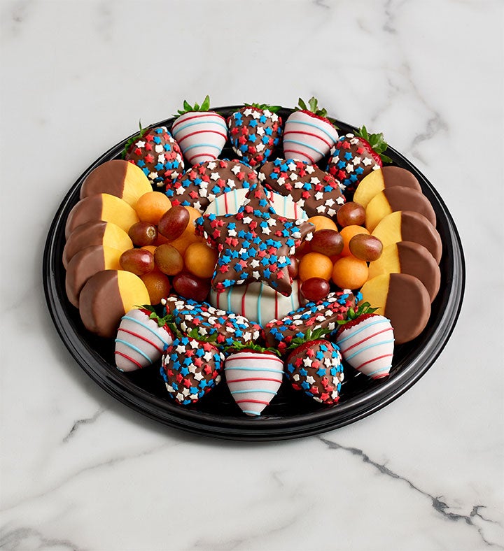 Perfectly Plated™ Americana Dipped Fruit Platter