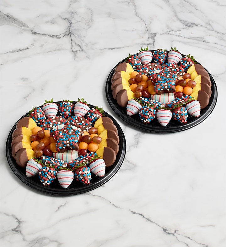 Perfectly Plated™ Americana Dipped Fruit Platter