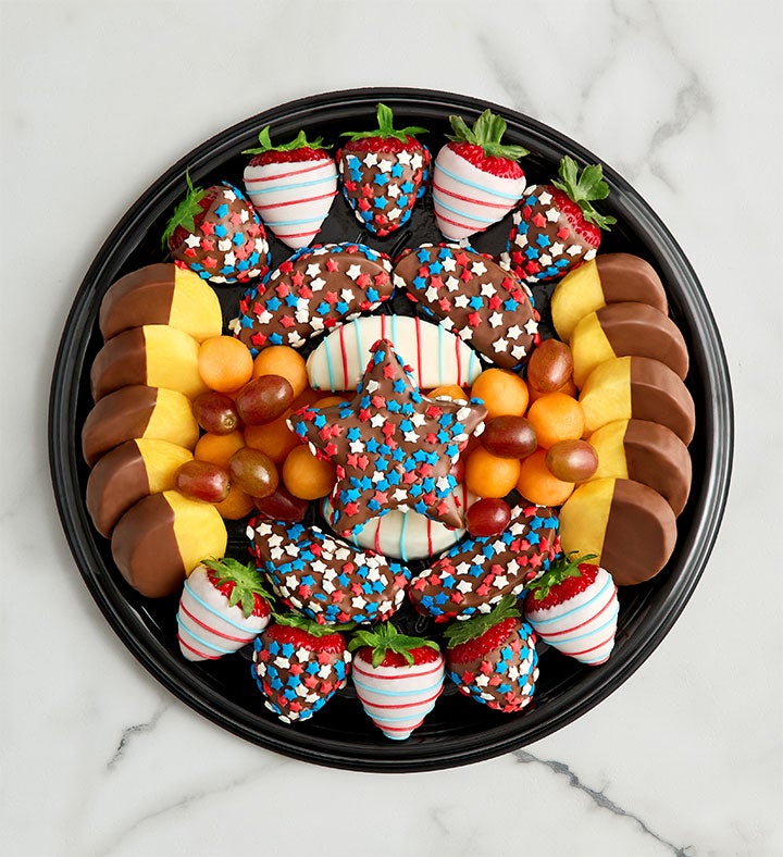 Americana Dipped Fruit Platter
