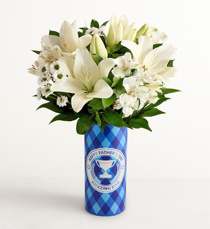 Amazing Dad Lily Bouquet