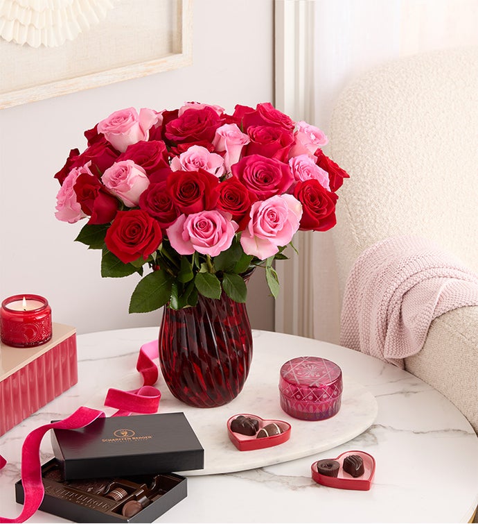 Deluxe Enchanted Rose Medley Bouquet