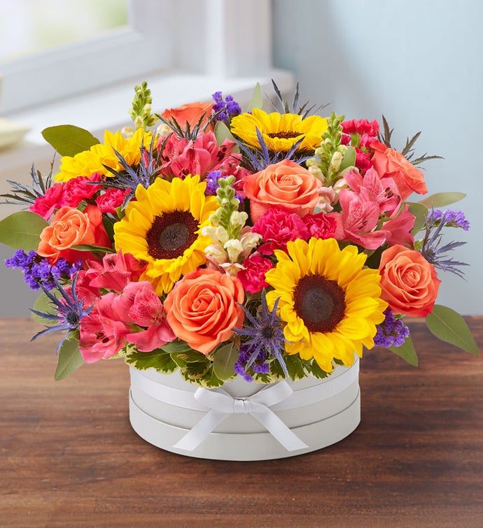 How to make a flower bouquet box, DIY flower hat box 
