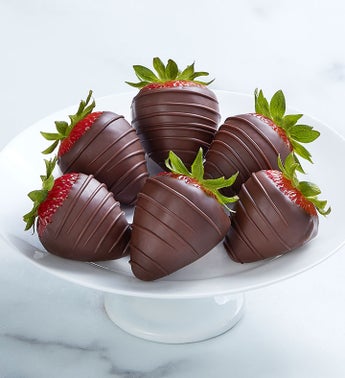 Decadent Dark Chocolate Strawberries