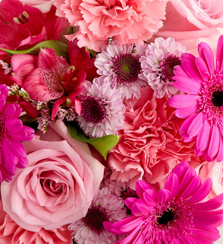 Prom Bouquet and Boutonniere - Pink | 1800Flowers.com
