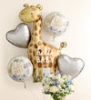 Sweet Baby Boy™ Arrangement with Hello Baby Balloon Bouquet