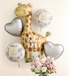 Sweet Baby Girl™ Arrangement with Hello Baby Balloon Bouquet