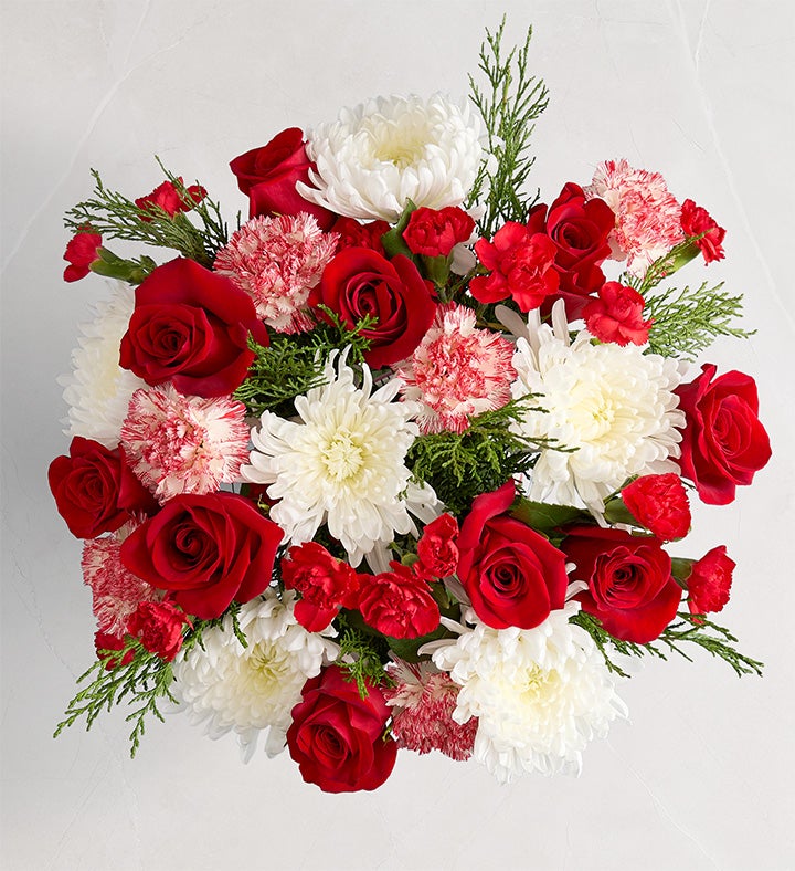 Peppermint Twist Festive Holiday Bouquet™