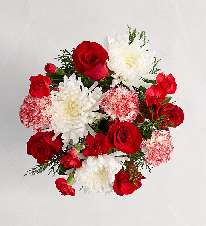 Peppermint Twist Festive Holiday Bouquet™