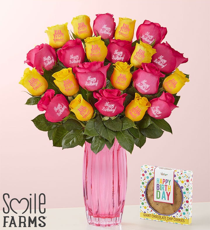 Conversation Roses ™ Happy Birthday