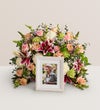 Crescent Cremation Arrangement- Pastel