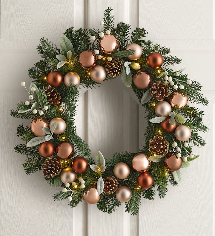 Rustic Elegance Wreath - 24"