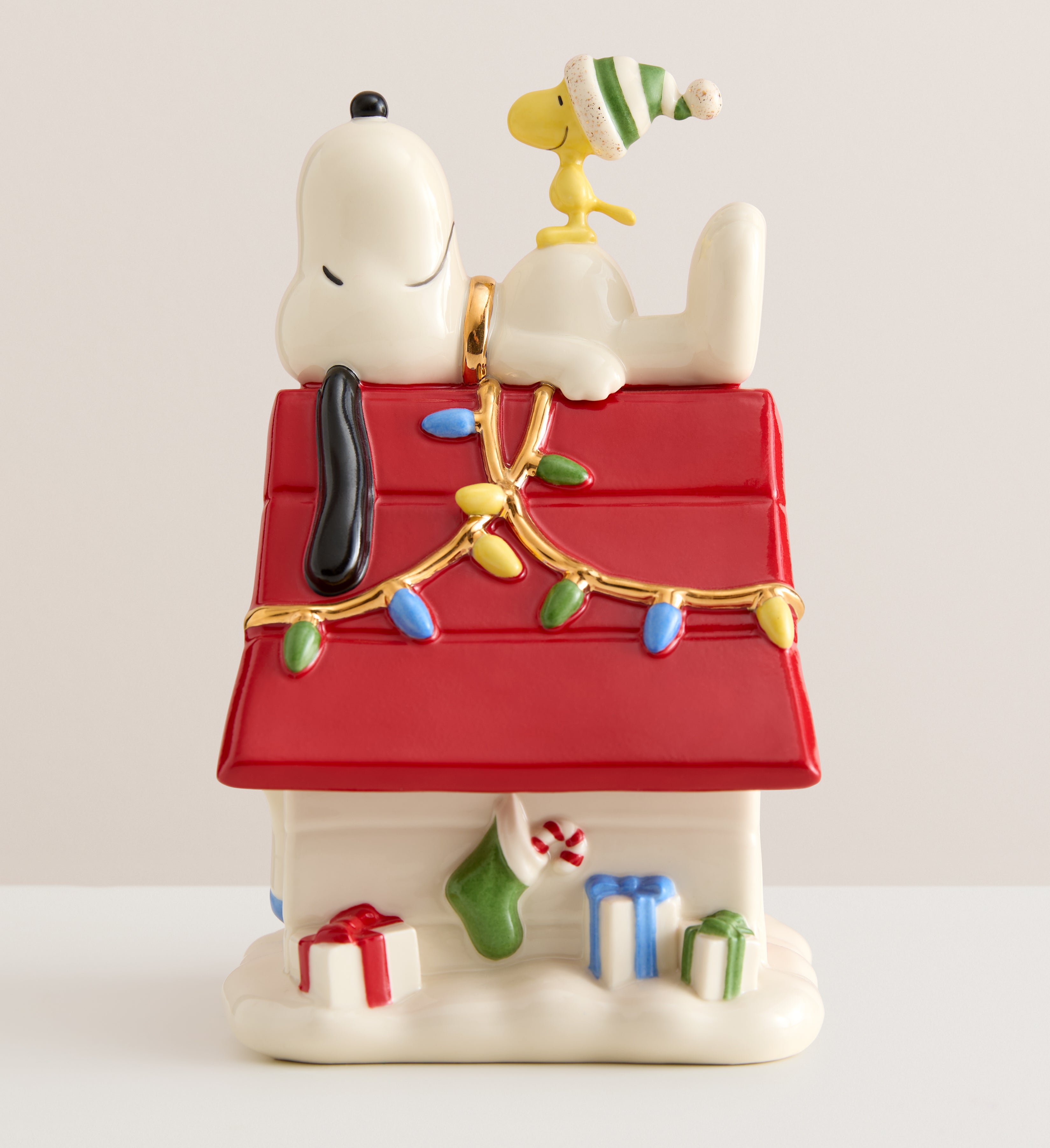 Lenox® Snoopy Christmas Candy Jar