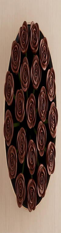 Fleur De Chocolate® Belgian Dark Chocolate Roses 