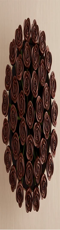 Fleur De Chocolate® Belgian Dark Chocolate Roses 