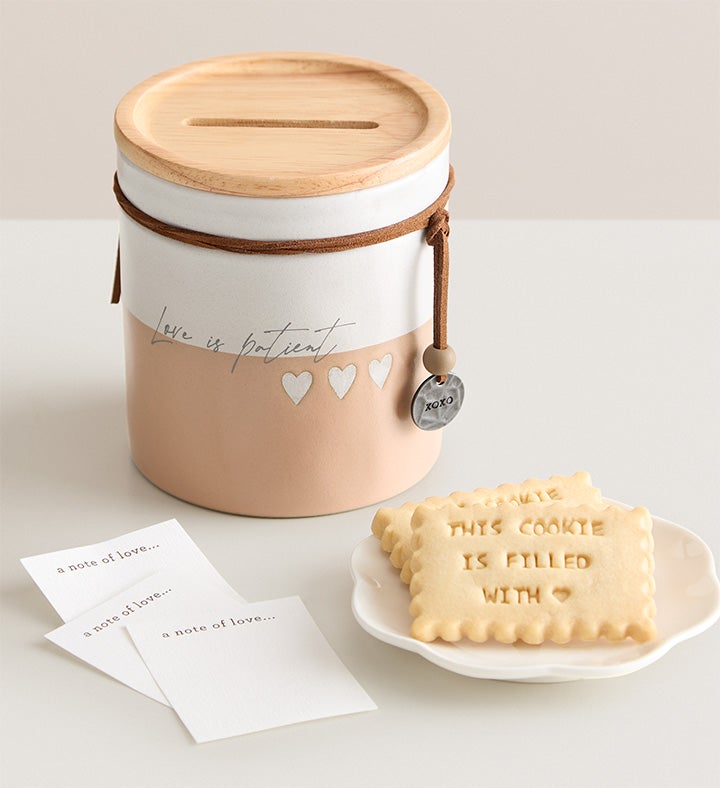 Filled with Love Note Jar & Cookies