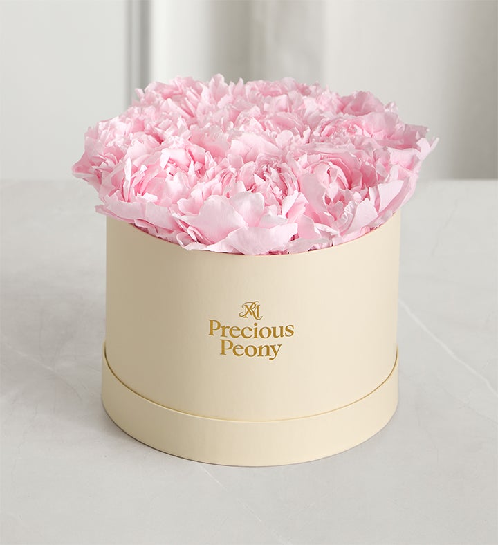 Magnificent Roses® Preserved Precious Peony   Pink or Lavender