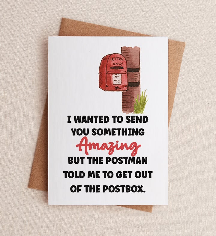 In The Postbox Anniversary Greeting Card