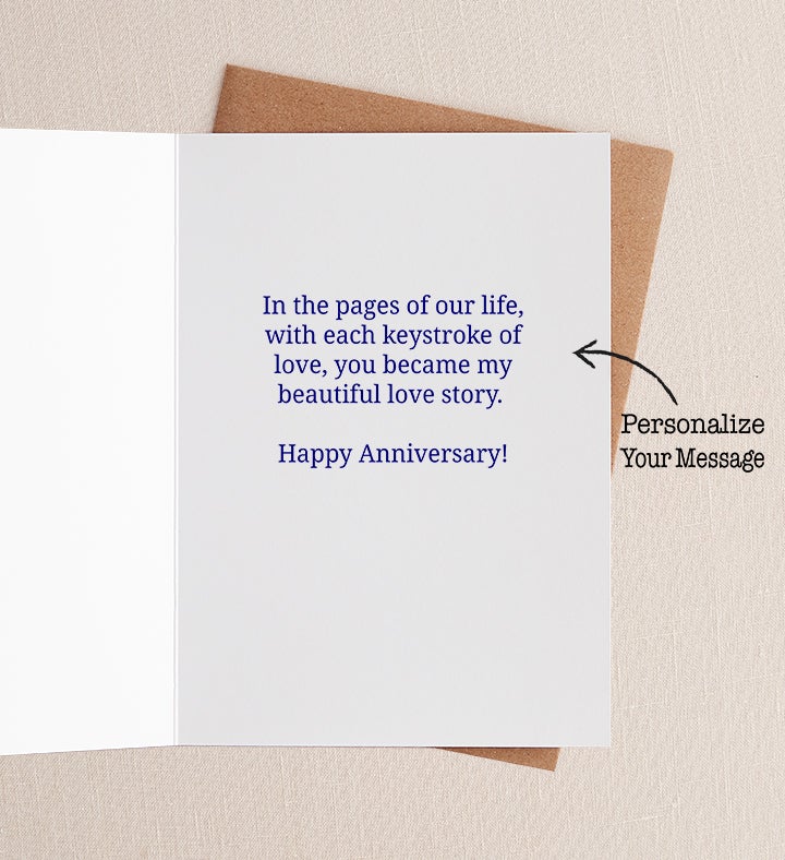 My Love Story Romance Greeting Card