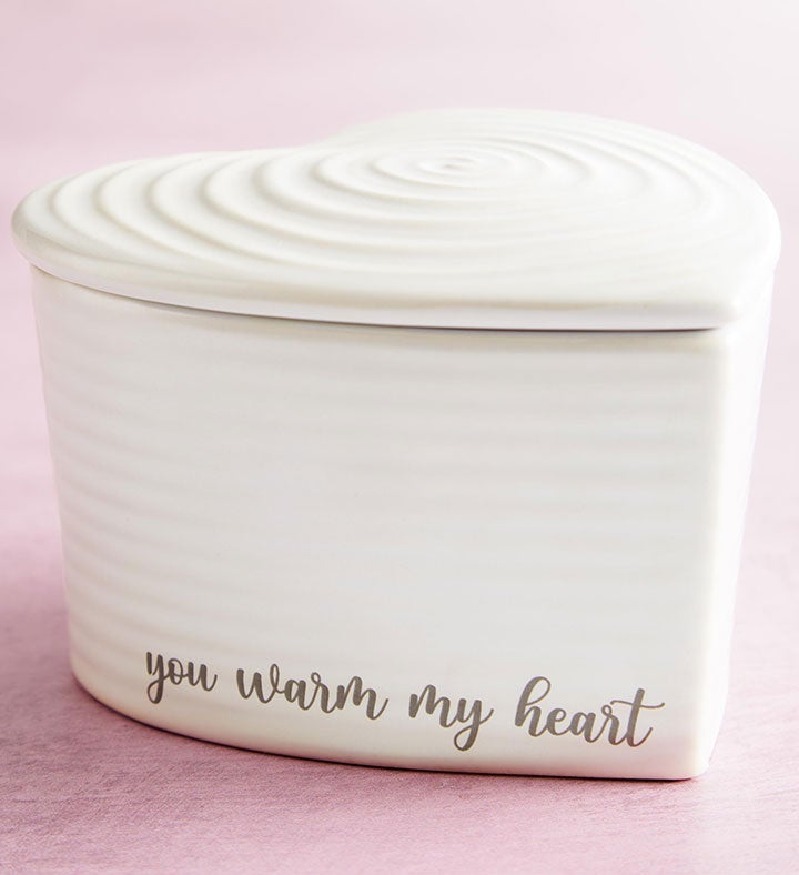You Warm My Heart Wax Reveal Candle & Matches