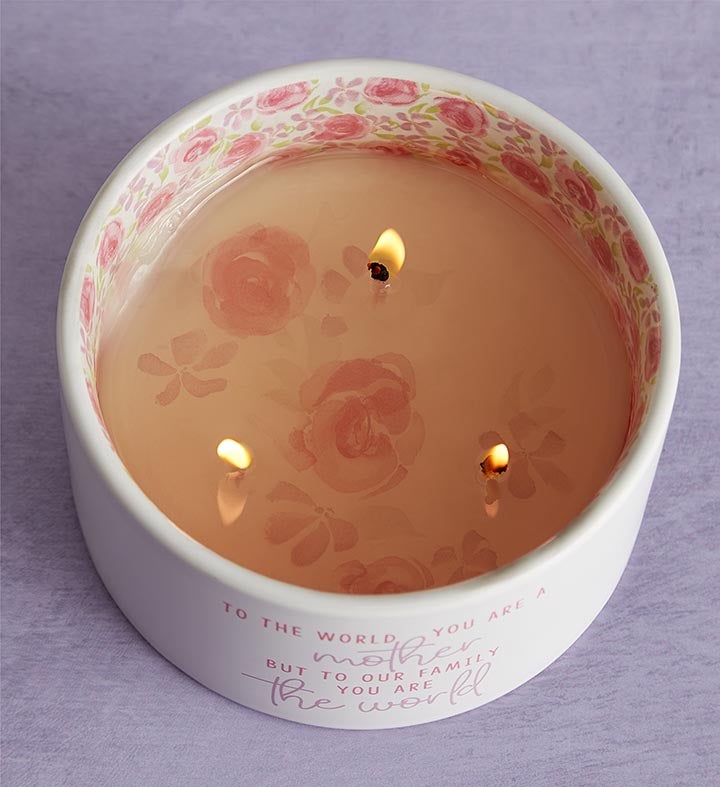 Mother’s Day Wax Reveal Candle With Matches