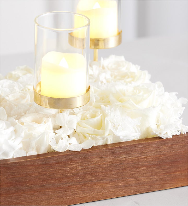 Magnificent Roses® Preserved Tranquil Centerpiece