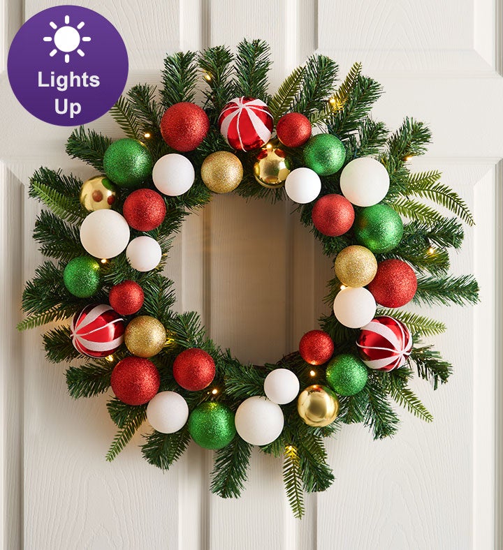 Merry & Bright Wreath   22"