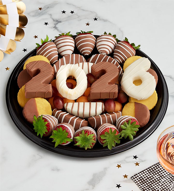 Way to Go Grad! Dipped Fruit Platter