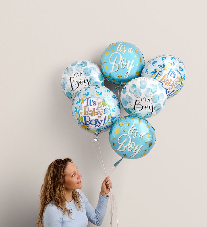 Air Rangement®   Baby Boy Mylar Balloons