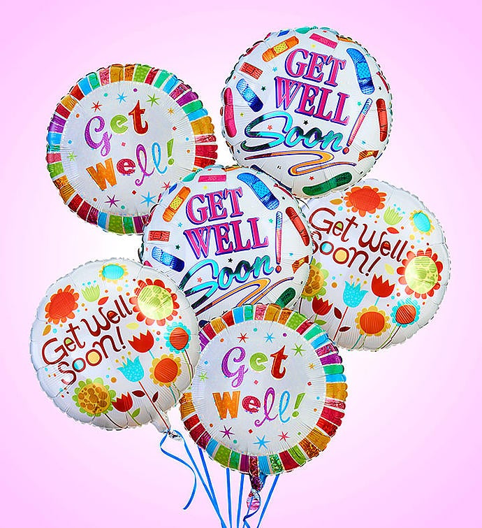Air Rangement®   Get Well Mylar Balloons