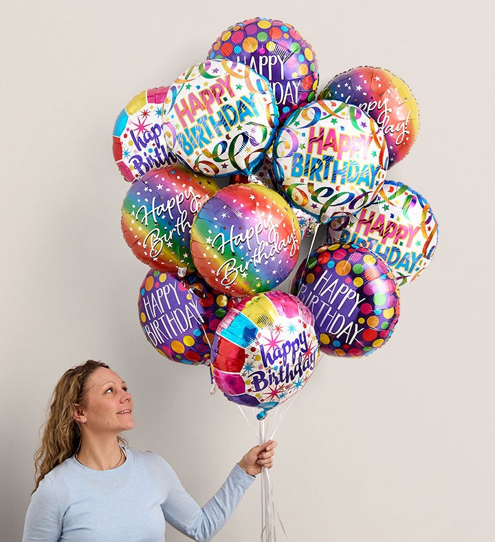 Six Mylar Balloons