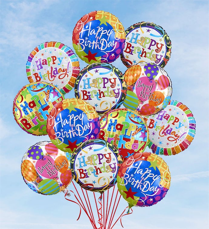 Air Rangement®   Birthday Mylar Balloons