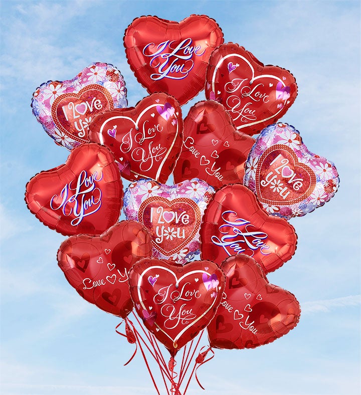 Air-Rangement® - Love & Romance Mylar Balloons