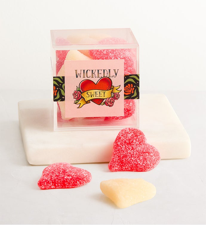 Wickedly Sweet with Gummy Hearts