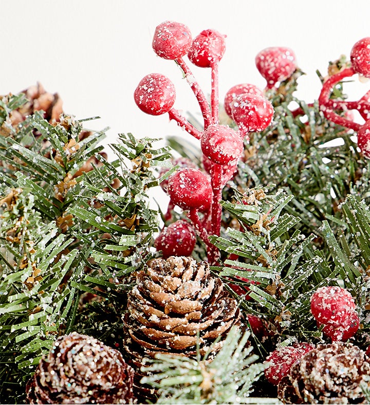 Dunhill Fir® Sleigh Centerpiece