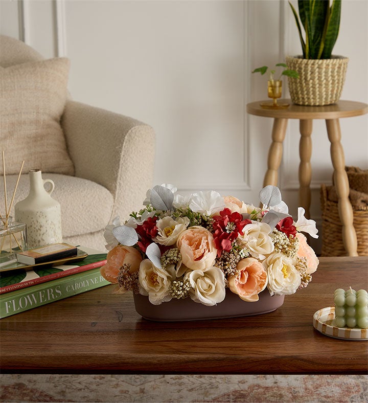 Peony Cottage Centerpiece