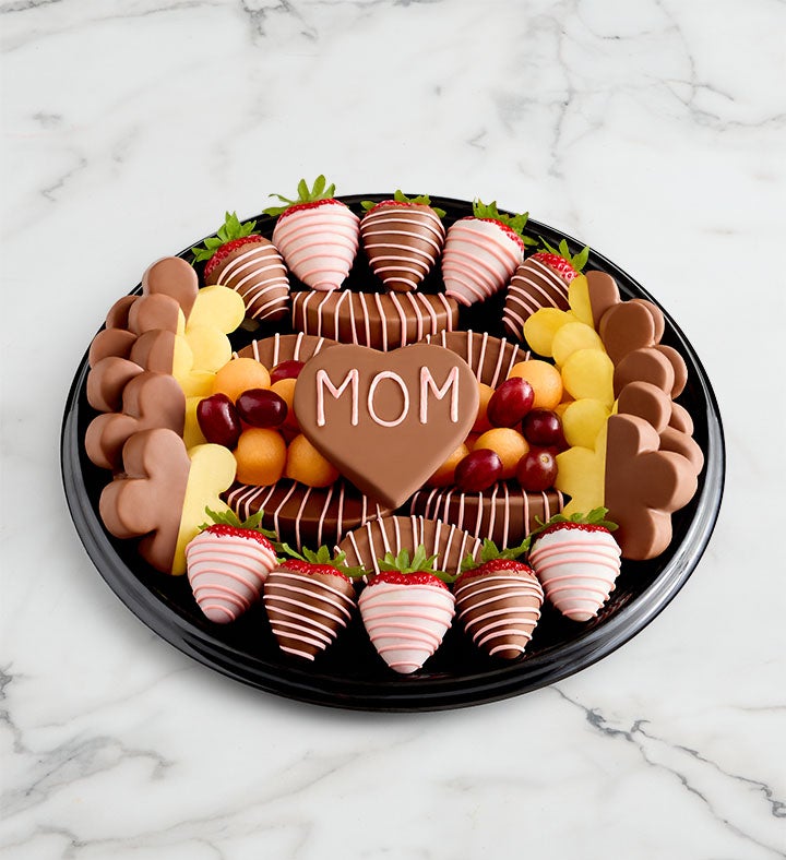 Dipped Fruit Platter for Mom