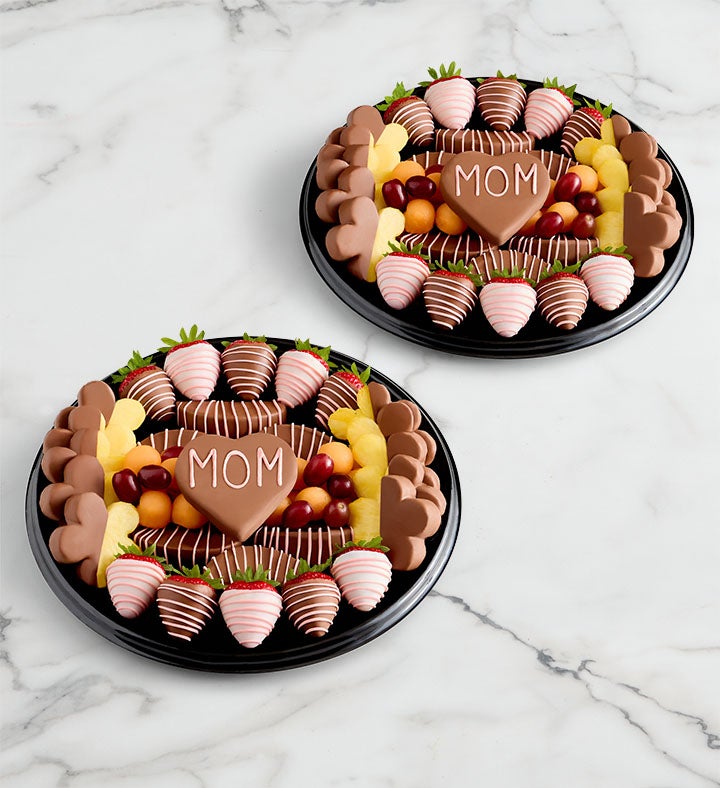 Dipped Fruit Platter for Mom