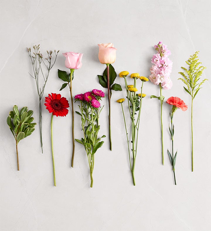 フラワー・ガーデニング uyiyiytiy Vivid Garden™ Bouquet | 1800Flowers.com