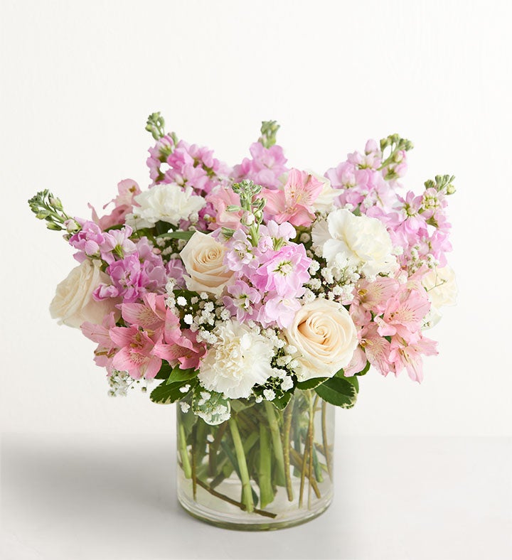 Elegant Blush™ Wrapped Bouquet