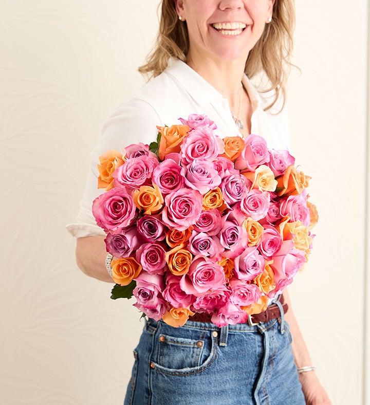 Spectacular Sorbet Roses™ | 1800Flowers