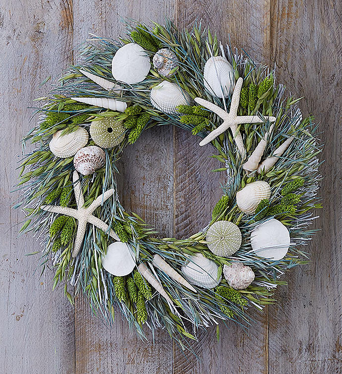Preserved Seaside Wreath 16
