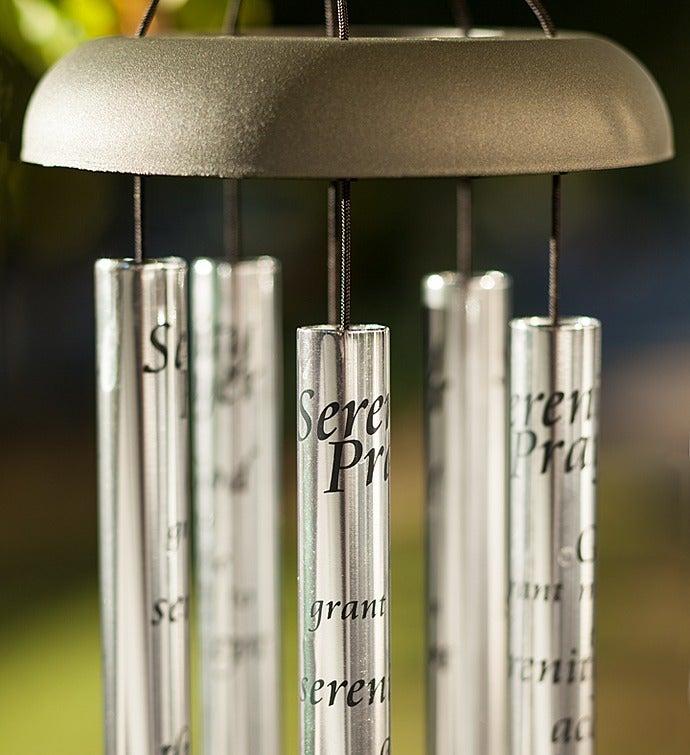 Serenity Prayer Wind Chime