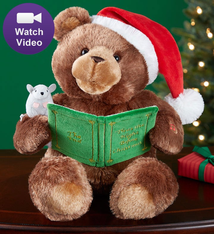 Animated Gund® Christmas Storytime Bear