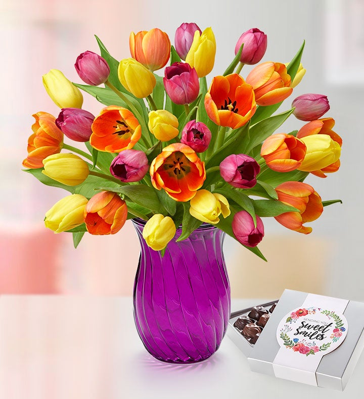 Assorted Tulip Bouquet