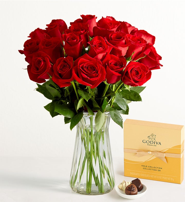Two Dozen Red Roses